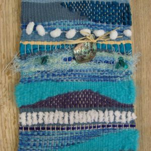 Blue weaving