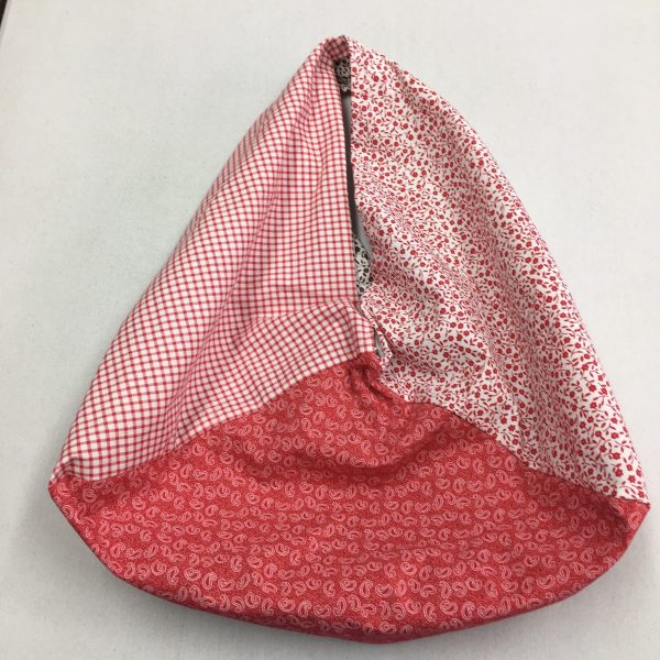 Reversible Bento Bag - red