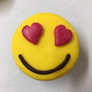 Love Heart Face Cake