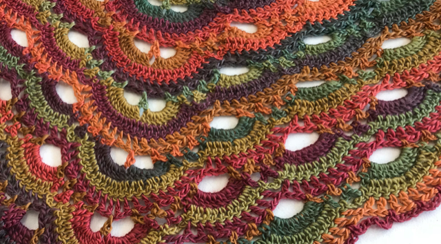 Crochet Virus Shawl - UK Translation - StraightCurves